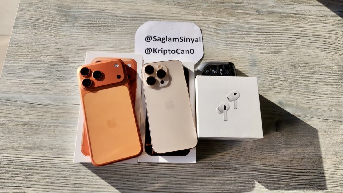 🚨 DEV YIL SONU ÇEKİLİŞİ BAŞLADI!(215.000 TL) 🚨
Kripto dünyasının en büyük hediyelerini dağıtıyoruz! 📱🎧🐸 Toplamda 4 şanslı kişiye muhteşem ödüller veriyoruz.
🎁 ÖDÜLLERİMİZ:
* 🥇 1 Kişiye iPhone 17 Pro Max
* 🥈 1 Kişiye iPhone 16 Pro
* 🥉 1 Kişiye AirPods Pro 2
* 🐸 1 Kişiye