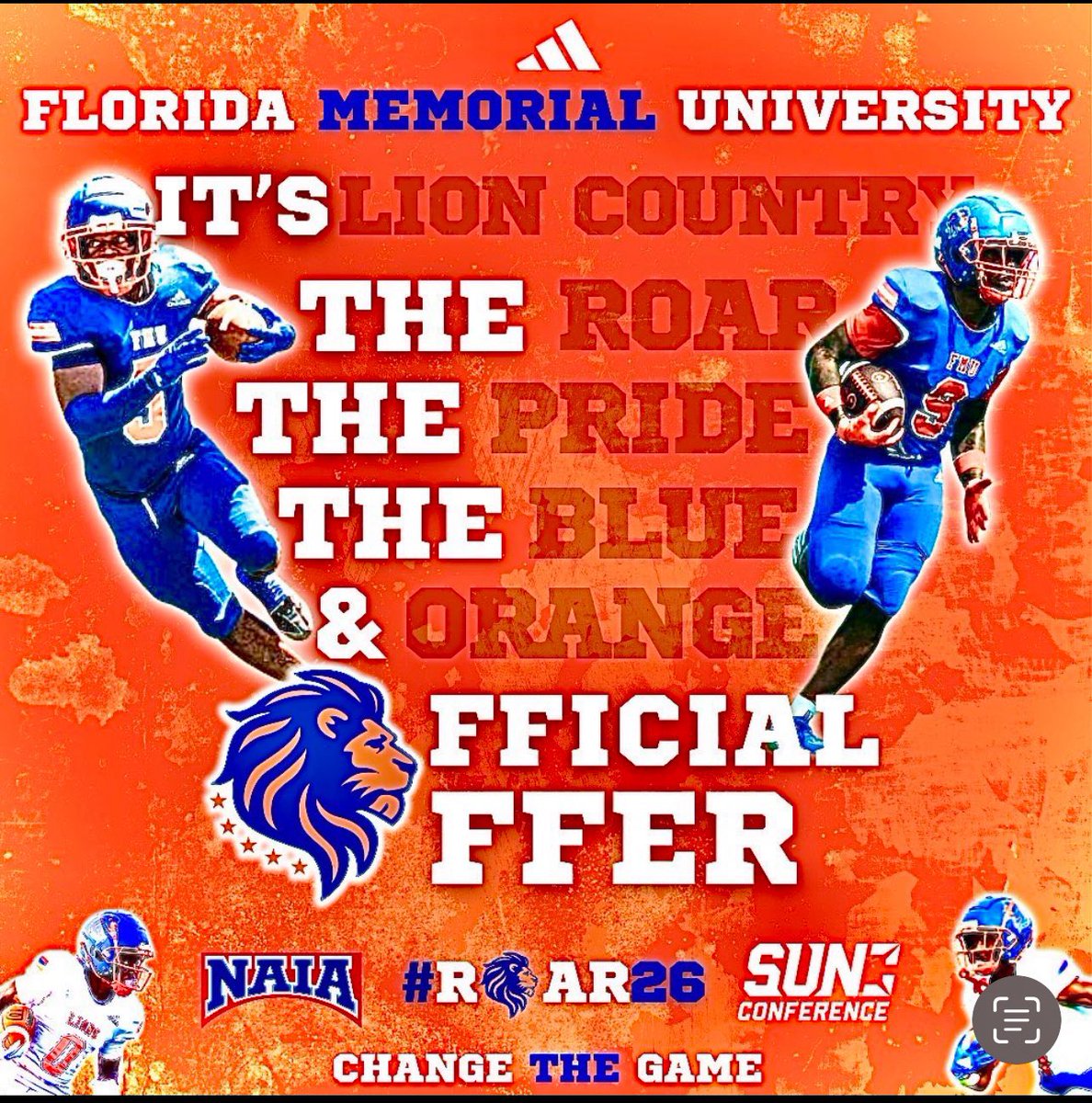 Sincereal_'s tweet image. #AGTG After a conversation with @milotheburner I am extremely blessed to receive an offer from @FMULionsFB!!! @EdgewaterFB @Kenny79_ @CoachAChappell
@coachpsb @WeGetYouOffers
@Coach_Streeter @coachlynch42