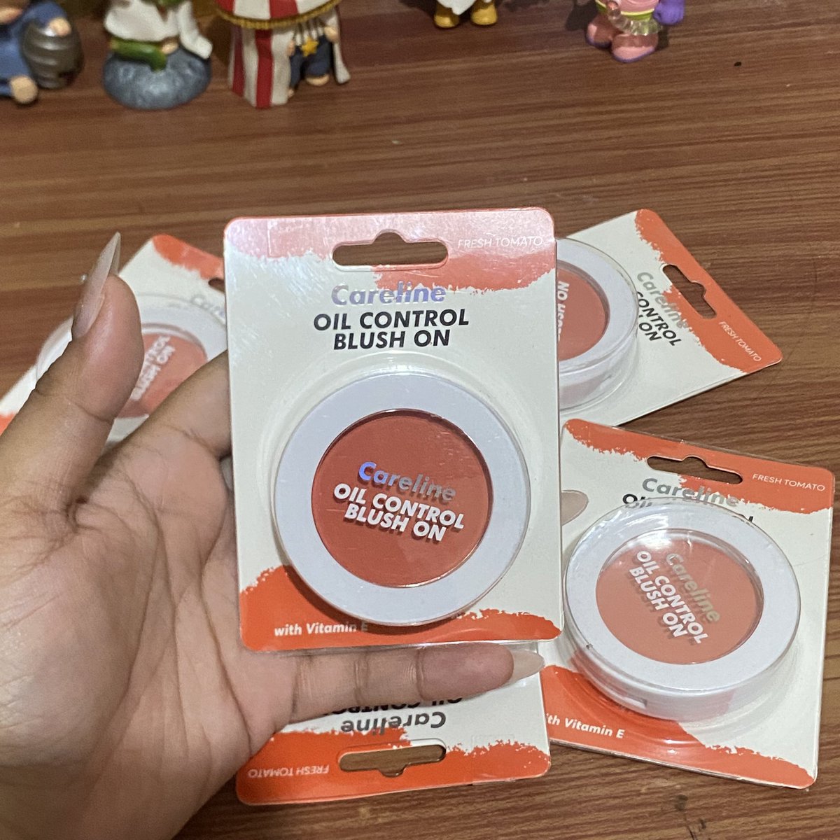 zckiurs's tweet photo. wts Ifb careline blush on ph !

₱150 ea if getting more ₱120 each (4 pcs) Fresh Tomato
MOP: GCASH
MOD: lalamove/j&amp;t
📍 Dasma Cavite
payo only dm if interested
#wts Ifb ph https://t.co/AMV68rfNsT