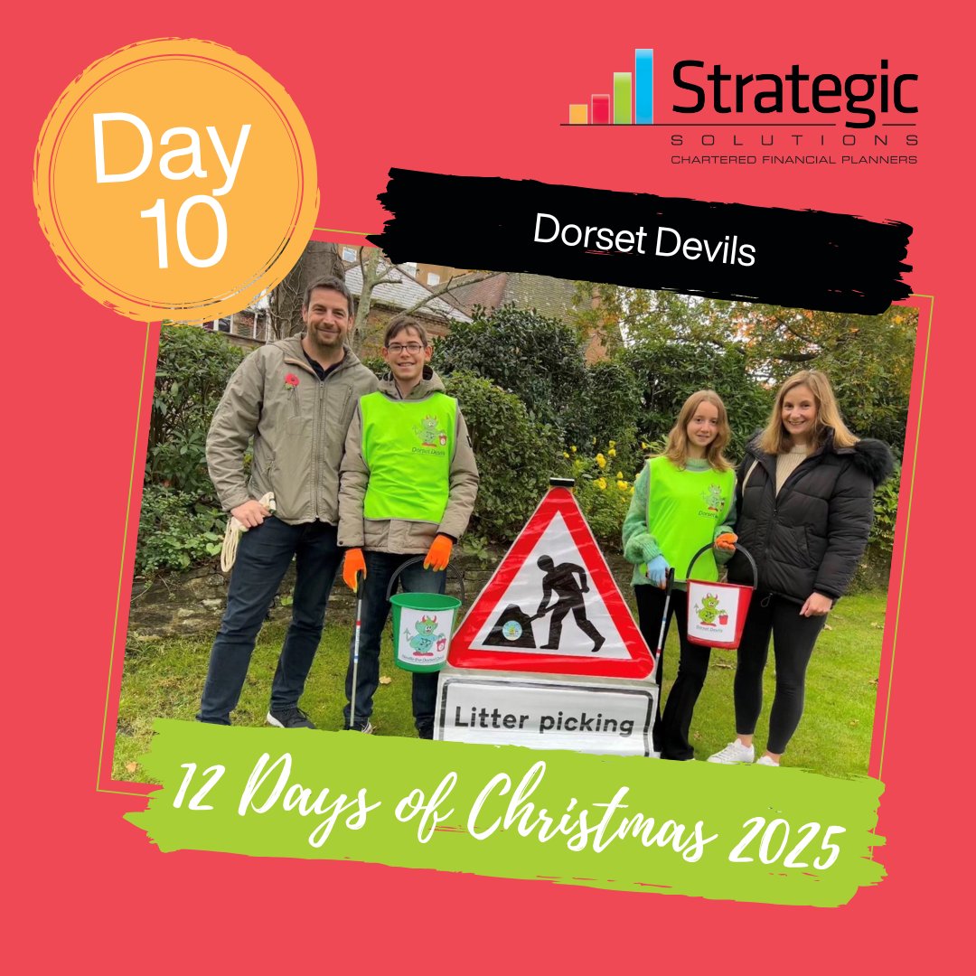 Shoutout to the amazing Dorset Devils! 

This local volunteer group keeps Dorset streets, parks &amp; beaches litter-free. 
We donated £500 of new litter-picking gear to help volunteers aged 4–84 get involved. ♻️❤️ 

#DorsetDevils #VolunteerPower #KeepingDorsetClean