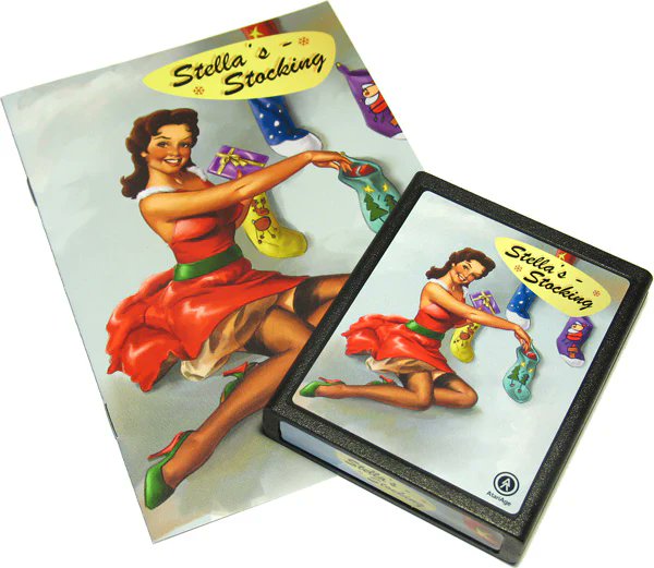 atari's tweet image. What games are in Stella's Stocking? 👀

🔥 Stay Frosty
🎁 Elf Dash
☃️ Cold War
👵 Grandma's Revenge
🍪 Tossing Cookies

atariage.pulse.ly/mrwmb1ga2n