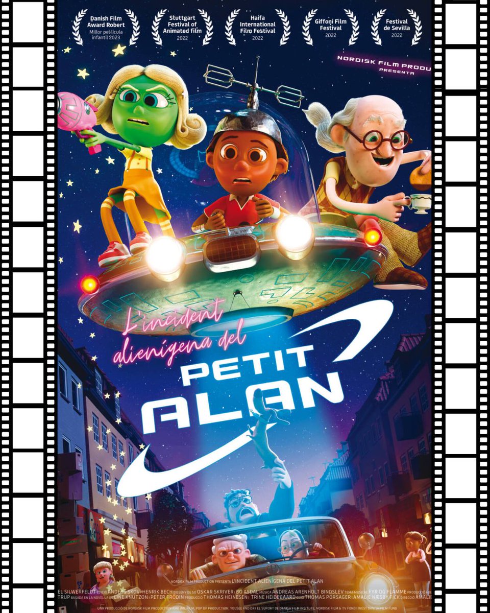 🎬 Aquest dissabte 20 de desembre a les 18 h, al Centre Cultural Infant Pere, es projectarà 'L'incident alienígena del Petit Alan'. 

#cinexic 

<a href="/ajuntament_vh/">vandellosihospitalet</a>