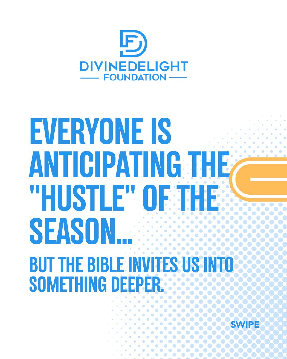 DivinedelightF's tweet photo. Remember: The first Christmas happened in a quiet stable, away from the crowds. This Friday, we invite you to reclaim that stillness. Surrender the stress of the season and sit with the Prince of Peace.

Which slide resonated with you most? Let us know!

#DivineDelightFoundation https://t.co/u0zmJoFhaO