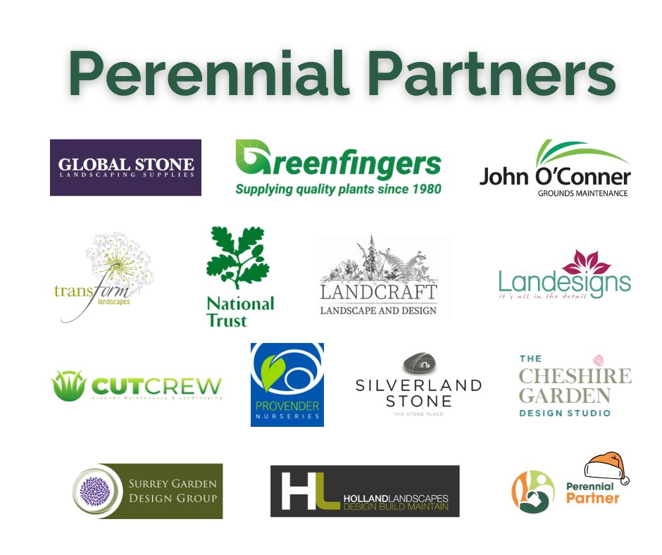 PerennialGRBS's tweet image. 🌟 #PerennialPartners update 🌟

Thank you to all our Partners for renewing their support and a warm welcome to Surrey Garden Design Group as a new Bronze Partner.

Your donations help us support people in horticulture when it matters most.

Find out more: perennial.org.uk/Corporate/