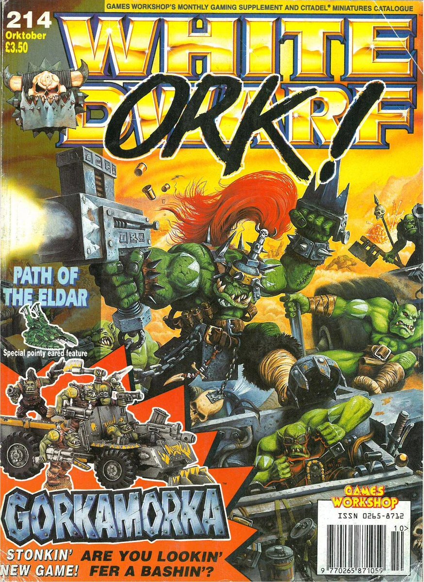 WH40kbestof's tweet image. White Dwarf #214