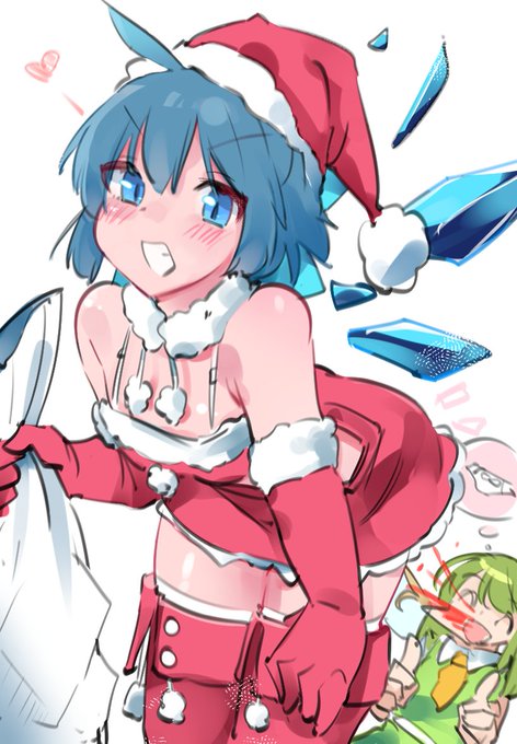 いま大流行中のサンタチルノ!