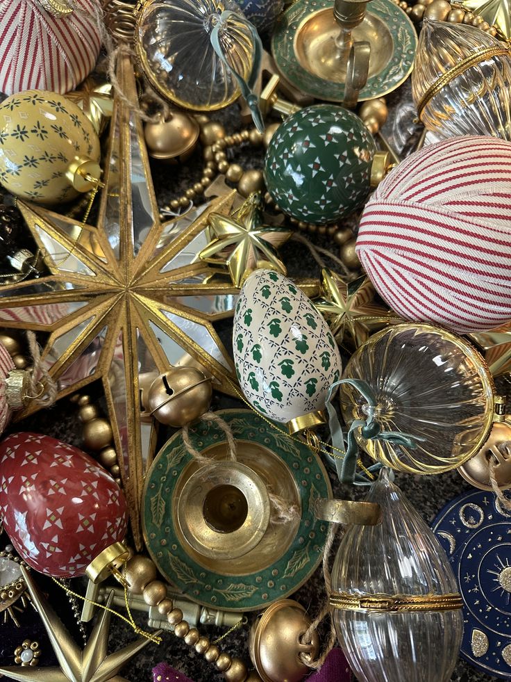 Christmas tree ornaments ✨