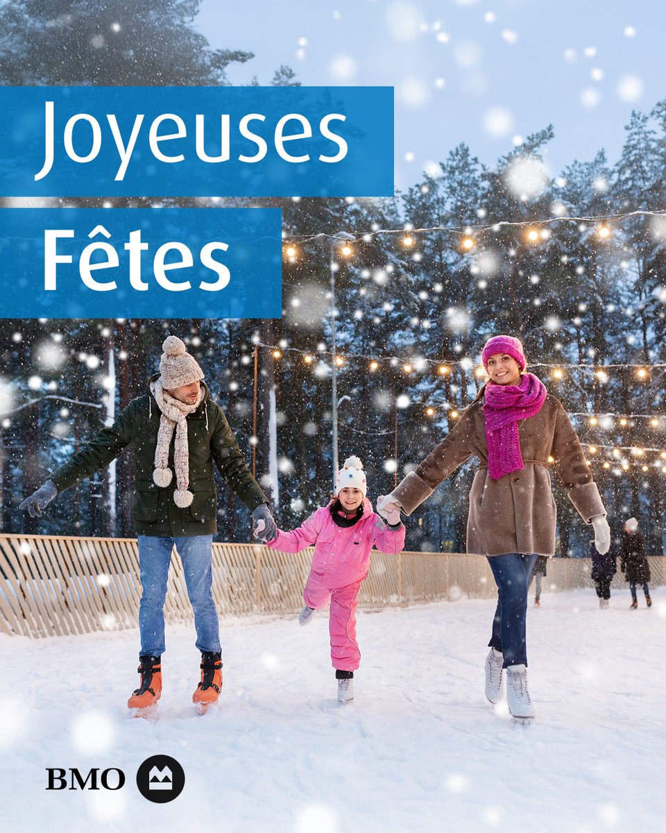 Joyeuses Fêtes! Nous souhaitons à tous de passer de joyeuses fêtes, en toute sécurité.