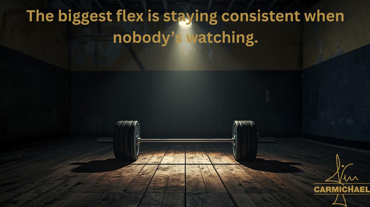 jimc_nky's tweet image. No applause.
No recognition.
Just reps, discipline, and quiet progress.
That’s how legends are built.

Share this if you’re in your silent grind season.

#SilentWork #consistencyistheflex #noapplauseneeded #GrindSeason