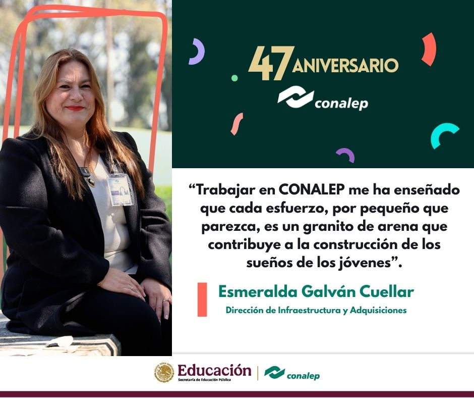 47 años formando talento técnico. Fundando por José Antonio Padilla Segura en 1978. CONALEP forma a los mejores profesionales técnicos #CONALEP47Años.

#OrgullosamenteCONALEP 💚