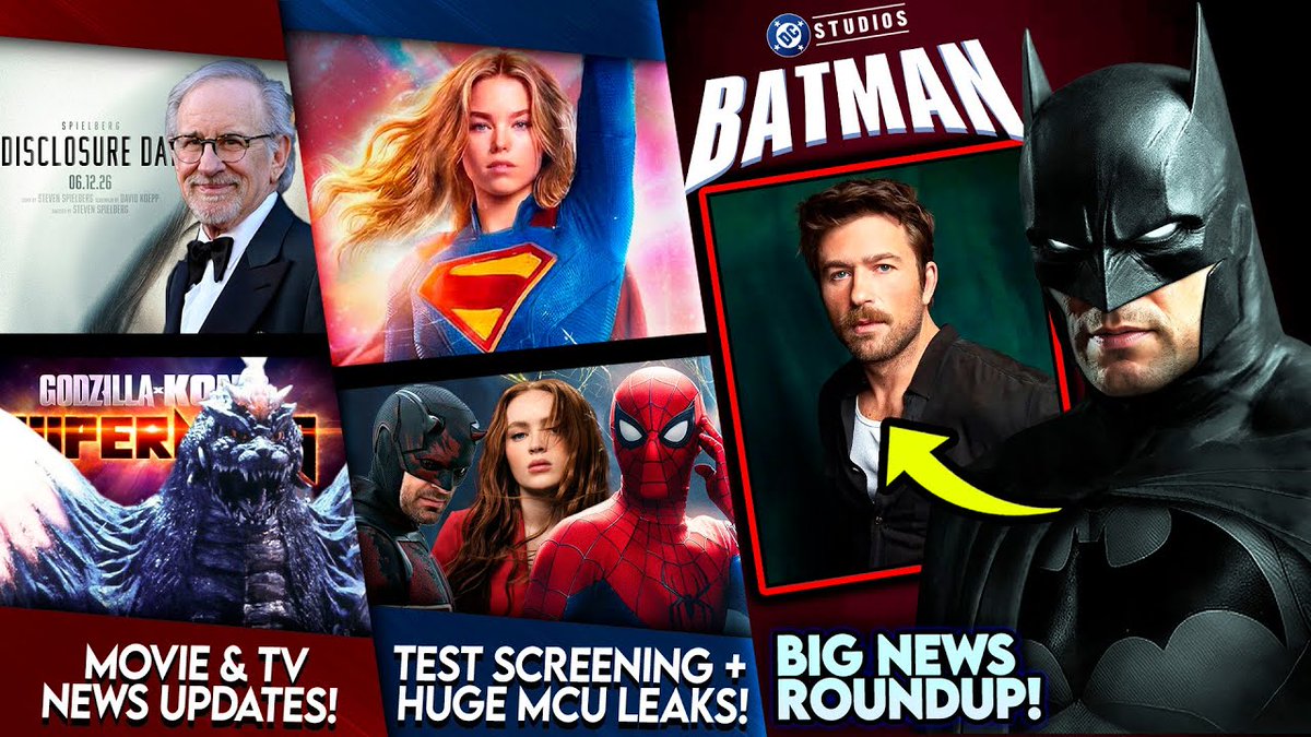 New video!

Supergirl TEST Reactions, DCU BATMAN Casting, Spider-Man Trailer Leaks, Movie/TV News &amp; MORE!

#Batman #SpiderManBrandNewDay

➡️ youtu.be/sIO6ZhF2VDU