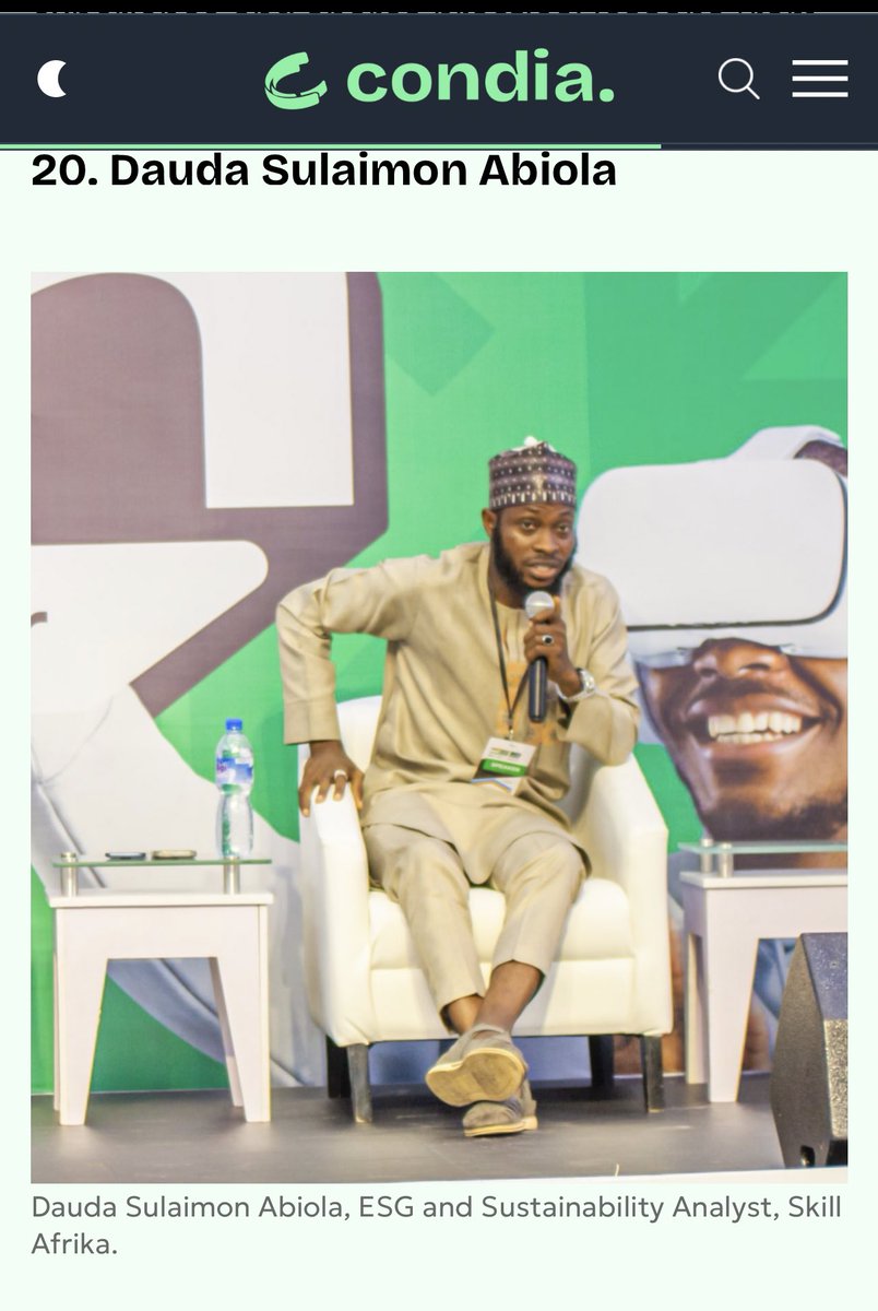 Honored to be recognized as one of the people shaping innovation and driving Nigeria’s digital future

Thank you <a href="/thecondia/">Condia (formerly, Bendada.com)</a> and <a href="/skill_afrika_/">Skill Afrika</a>