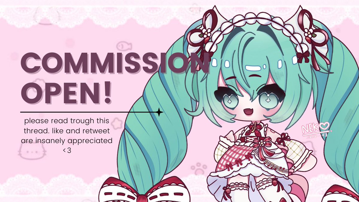 Nana miaw! | comms open (@mrriaaaw) / Posts / X