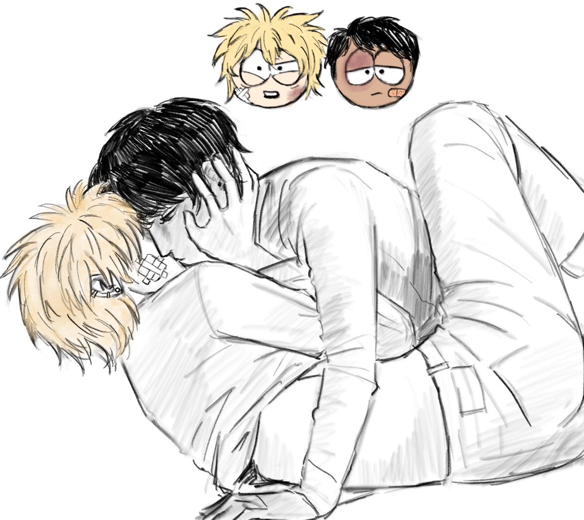 i owe you a black eye and two kisses
#spcreek