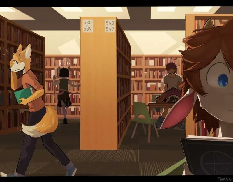 xKing_Phoenix's tweet photo. Quiet library (Twang) NFSW 🔞 Gay part 6. https://t.co/ILpOfrCmMS