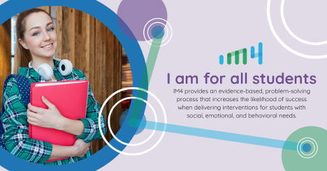 IM4education's tweet photo. Strong MTSS systems rely on efficient Tier II processes. IM4 and Calmer Schools gives educators the tools to track progress and communicate consistently, saving time while improving student support.
Take a closer look with a demo: https://t.co/p0E78X5tMe 
#MTSS #SEL #TierII #IM4 https://t.co/lBv9Ab3TCO
