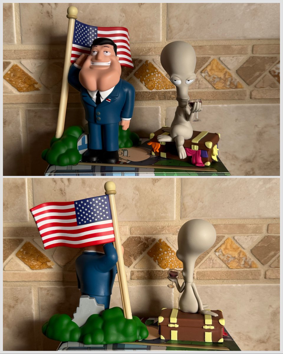 DisTrackers's tweet image. 📭📦 Stan Smith &amp;amp; Roger have arrived! Check out the out of box shots! I hope we see more characters soon.
.
#AmericanDad #Youtooz #RogerSmith #Collectibles #Toys