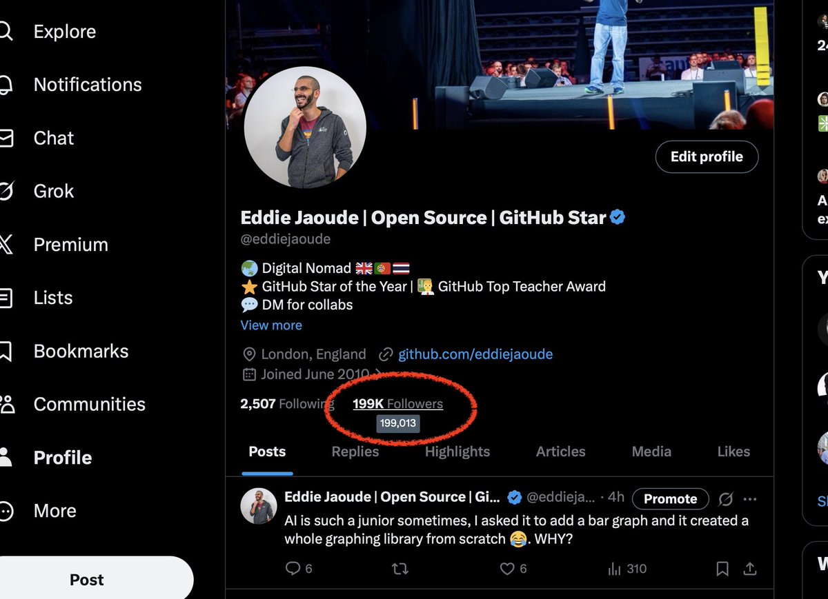 Eddie Jaoude | Open Source | GitHub Star tweet media