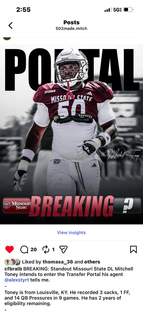 Mitchell Toney tweet media