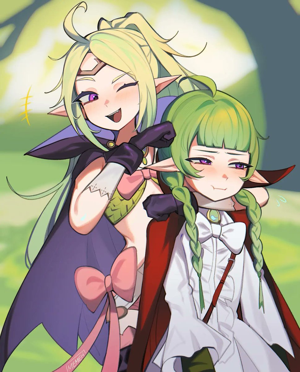 Nah and her cringe mom 

comm by <a href="/lazymimium/">MEMEH</a>