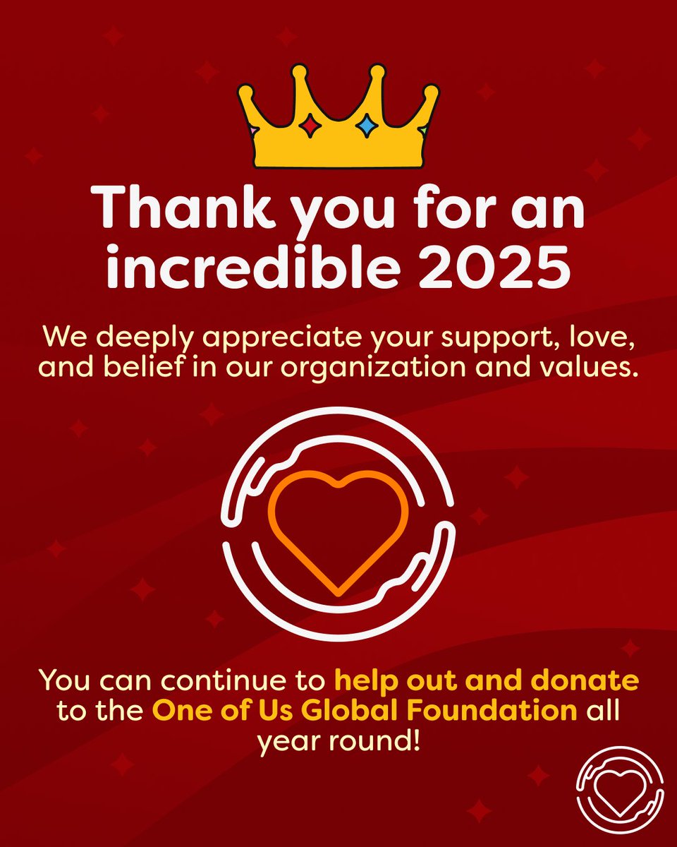 One of Us Global Foundation tweet media