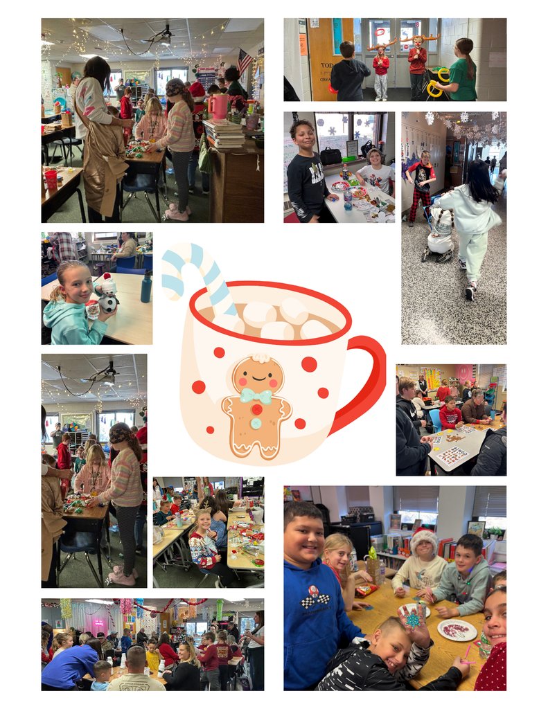 GCSD_Westelem's tweet photo. Winter Parties and the Food Drive were a success. West families donated 5,171 items this year!  Thank you to all for your support!  Happy Holidays!! https://t.co/JRtAKqCEa4