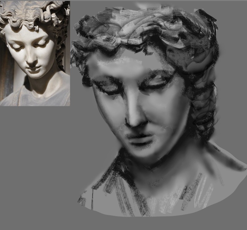 Study from the other day :B