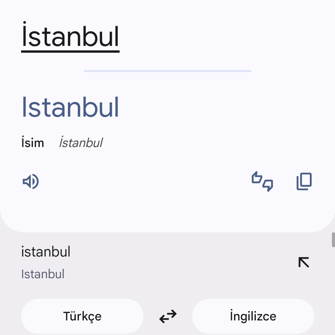 THY,internet sitesinde yeni mil kampanyasında "İstanbul" yerine "Constantinople" yazılmış.
İstanbul'un Google Translate İngilizce çevirisi "Istanbul" şeklinde.
Constantinople diye bir şehir mi var dünyada THY?
Yoksa İstanbul için mi kullandınız bu ifadeyi?
Öyle ise vay halimize!