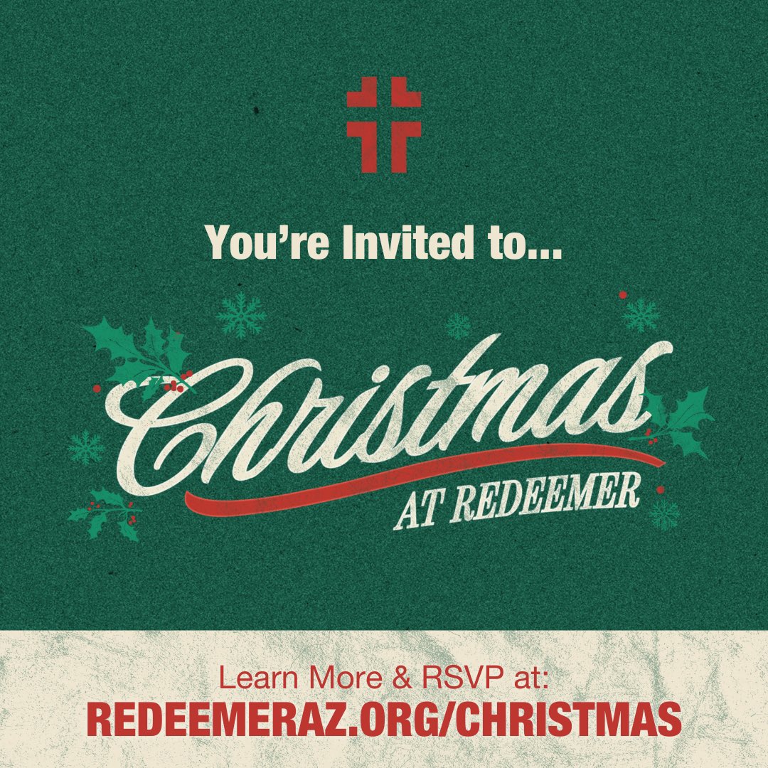 Share this &amp; invite a friend!
We’re so excited to celebrate the birth of our Savior with you. Services are filling up quickly, so we encourage you to reserve your seats today and invite family or friends to join you. 🎄

📅 December 23rd • 5:00 PM (Full) • 6:30 PM