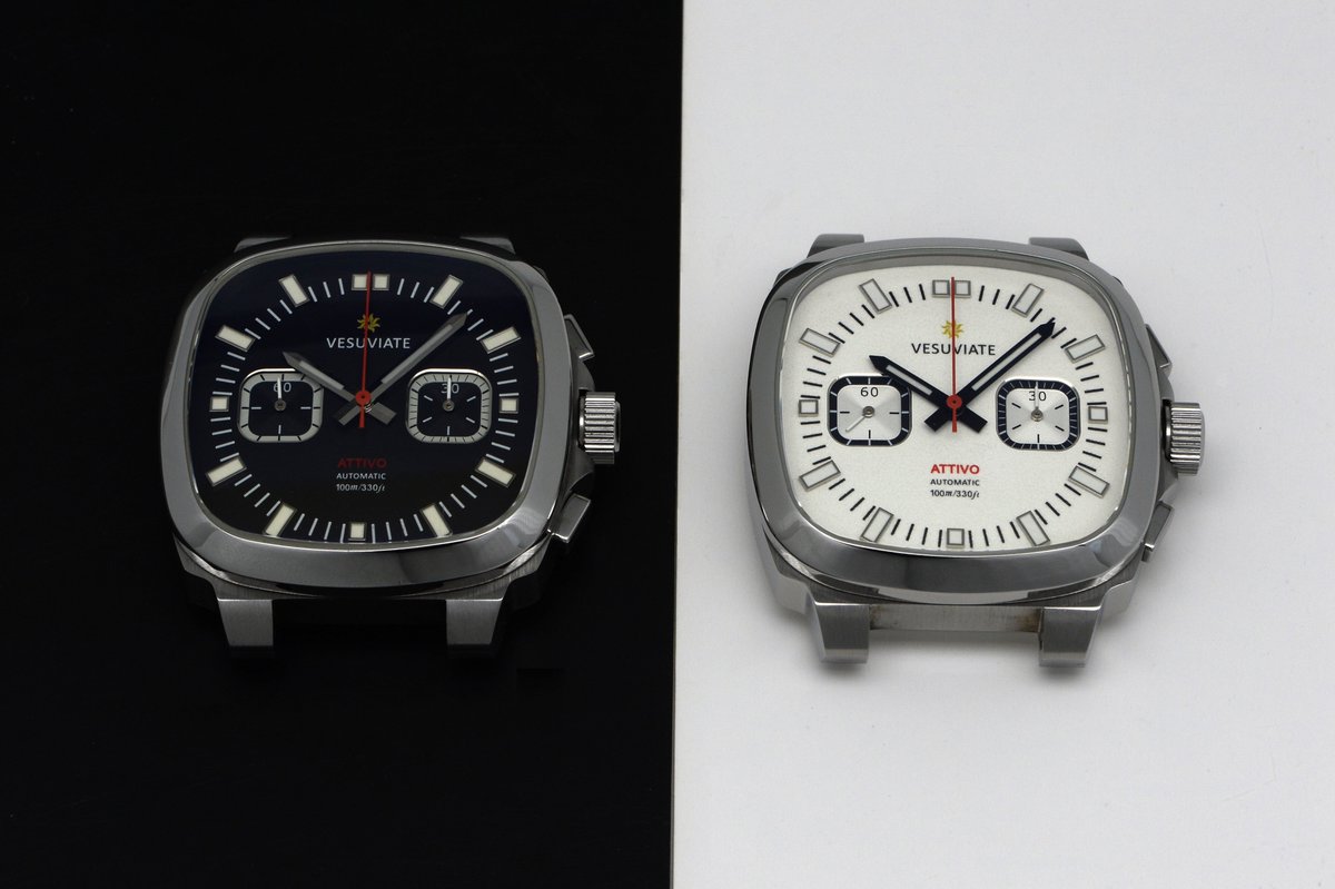 Vesuviate_Watch's tweet image. VESUVIATE Attivo-Chrono “BLACK AND WHITE” 

#squarewatch #chronograph #watchchrono #timepiece #watchoftheday #chronowatch #wristwatch #squarechrono #watchaddict #watchlover #watchcollector #wristgame #timeisnow #watchporn #watchfam #wristcheck #horology #watchcommunity #vesuviate
