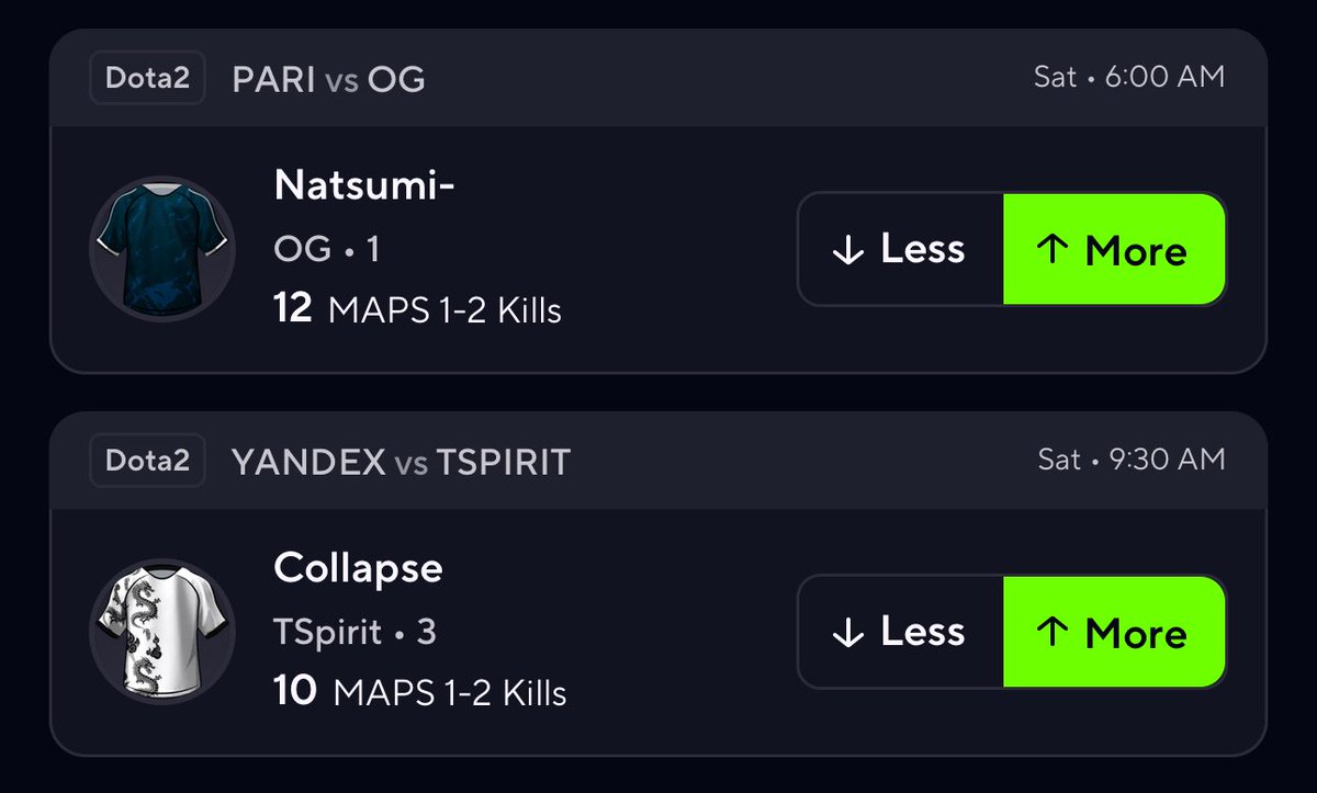 1tlzp's tweet photo. Dota2 2 Man for tomorrow 🔥🔒
#CSGOpicks #CS2 #prizepickscsgo #prizepicklocks #csgo #prizepicks #Potd #prizepickslock #prizepickstoday #prizepicksPotd #dota #Dota2 https://t.co/0yBHu6Afsb