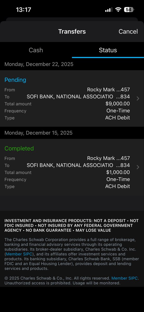 RockyMarkVntrs's tweet image. We got Credit Cards to pay off before the end of the year 😅😅
Withdrawing $9,000 from the Brokerage account as my “Paycheck” 

#SelfEmployed #Paycheck #SinkingFund
