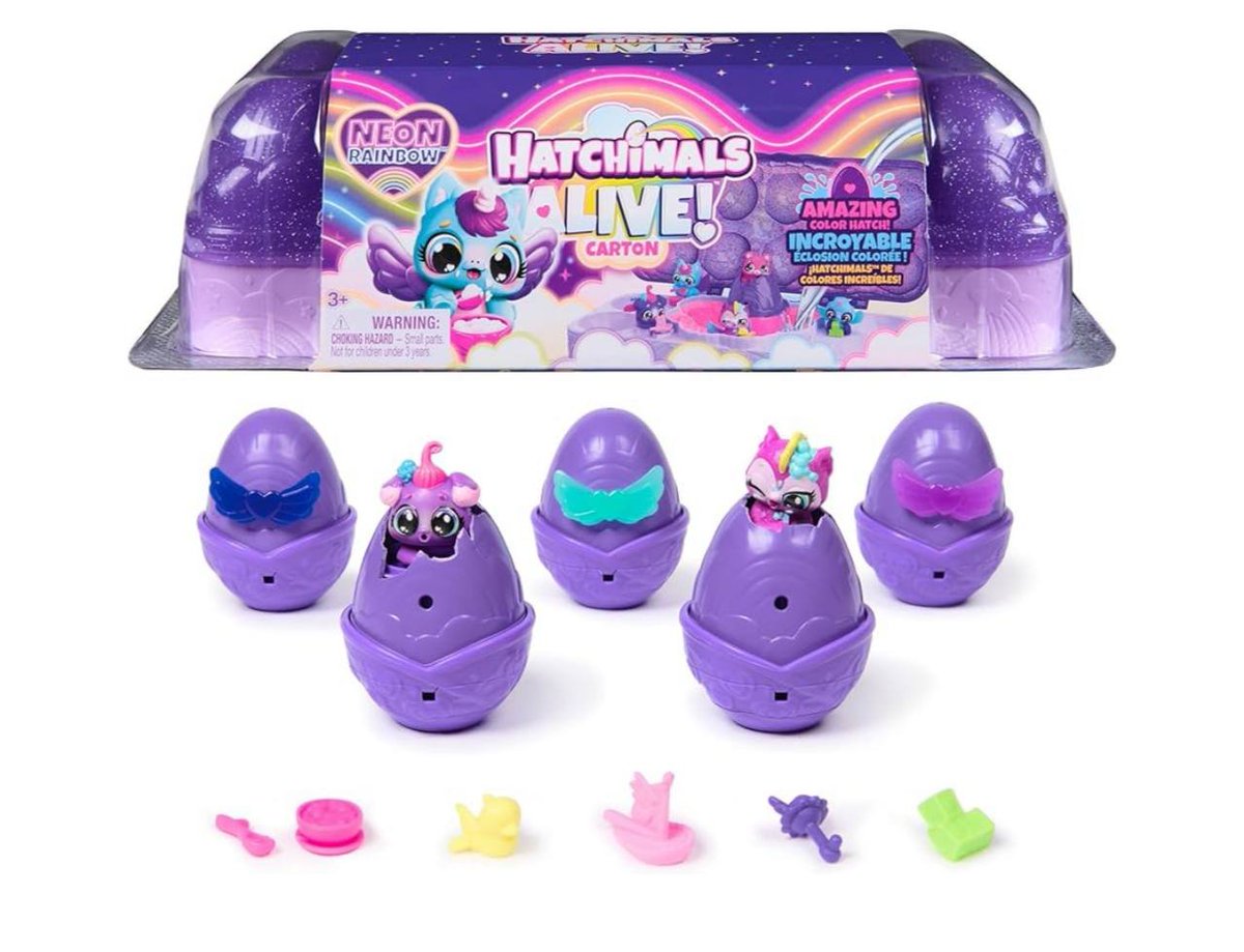 brittneys_deals's tweet image. 🥚Restocked

$6.xx Reg. $20 

Hatchimals Alive, Neon Rainbow Egg Carton Toy with 5 Mini Figures in Color Reveal Eggs &amp;amp; 11 Accessories, Gifts &amp;amp; Stocking Stuffers for Girls &amp;amp; Boys Ages 3 &amp;amp; up

joylink.io/dk3ZH6O ad

#hatchimals #hatchimal #clearance #deals #britdealz