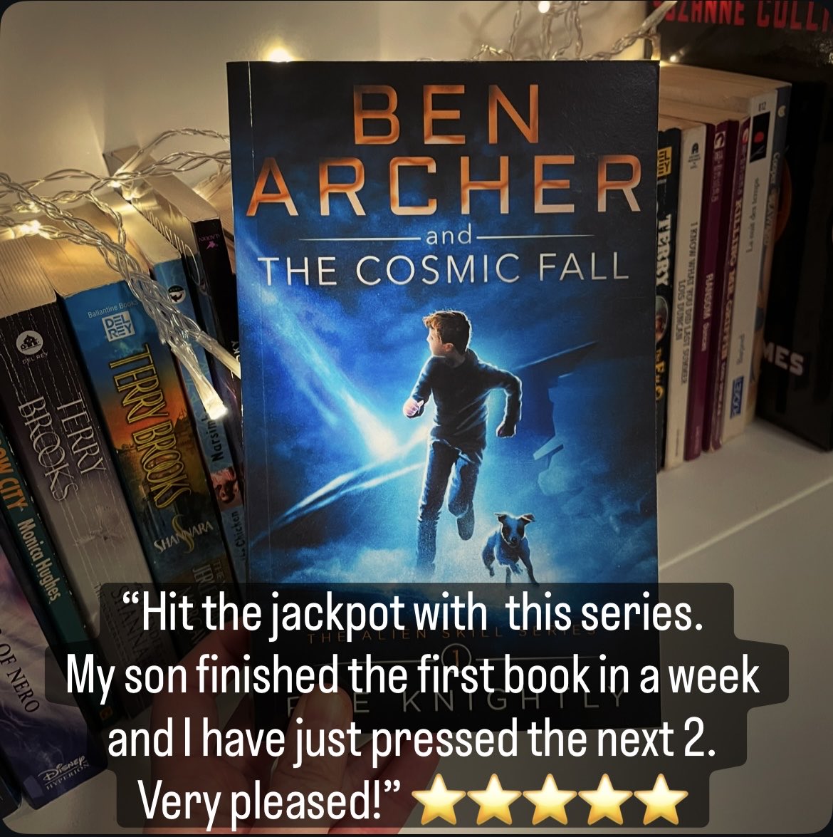 A boy witnesses the fall of UFOs. Now everyone is after him.

Ben Archer and the Cosmic Fall
👉 amazon.com/dp/B0888W8SCY #kidlit #stockingstuffers #Xmasgift #ChristmasShopping #ChristmasGiftIdeas