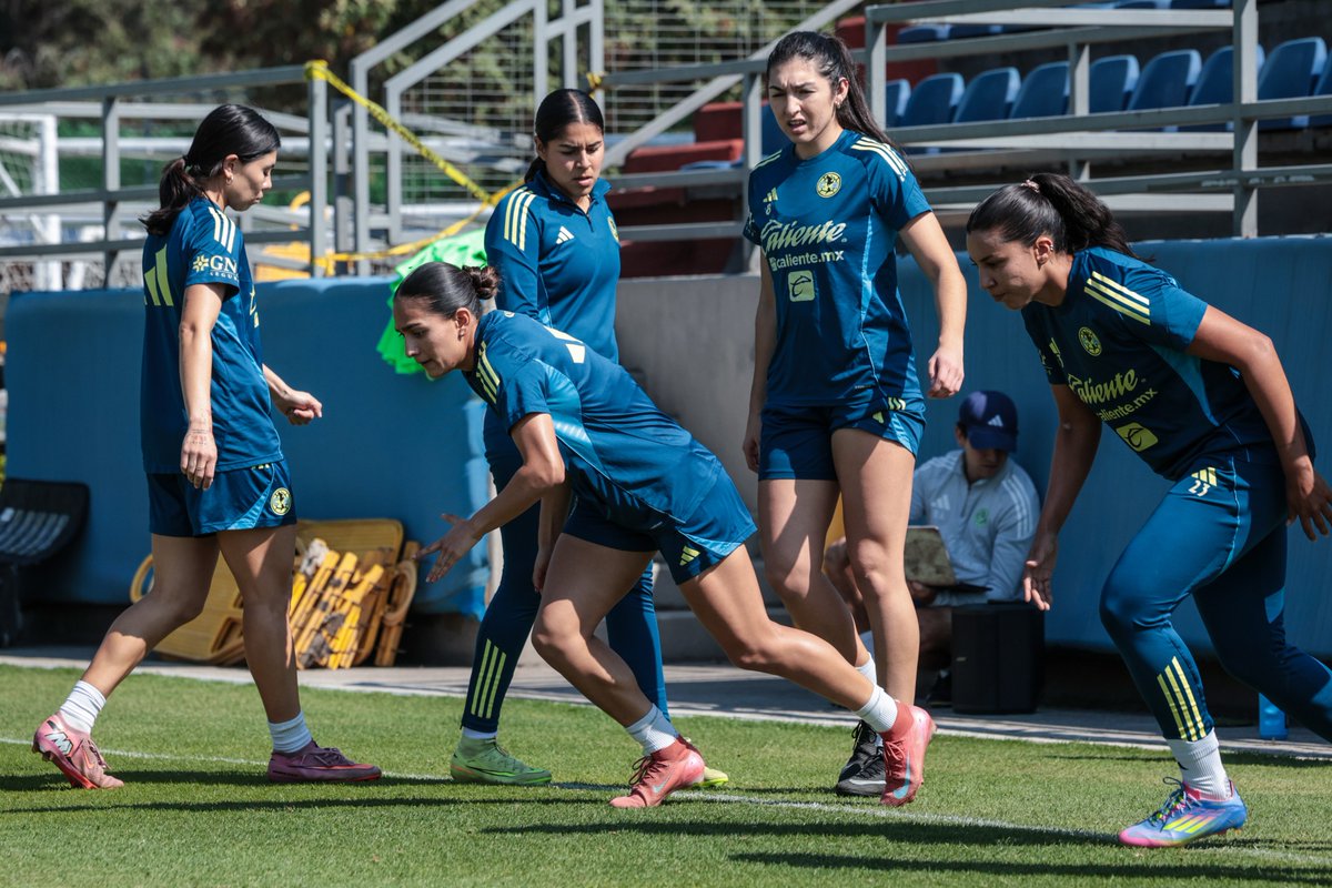 Viernes de entrenamiento exitoso. 🦅✨