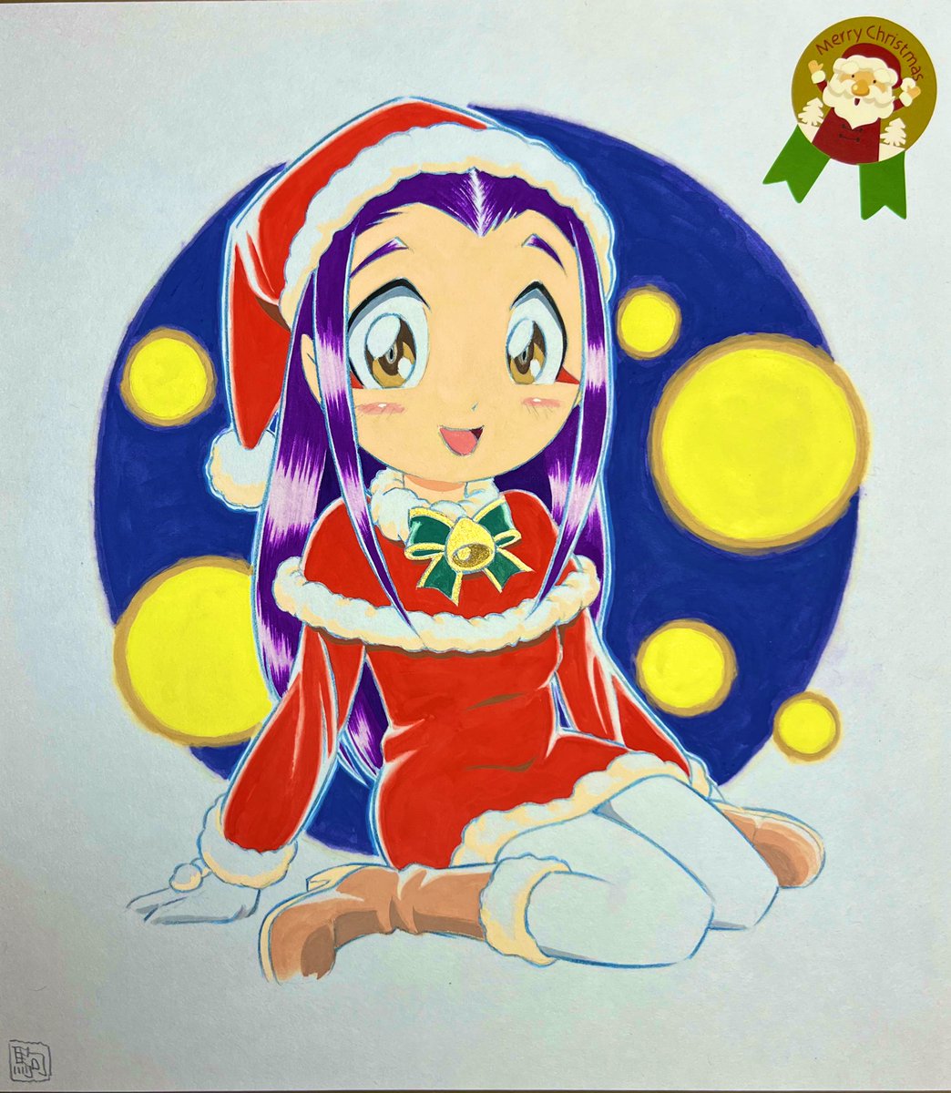 もうすぐクリスマス。イラストを描くのは難しいので前回コミティアで