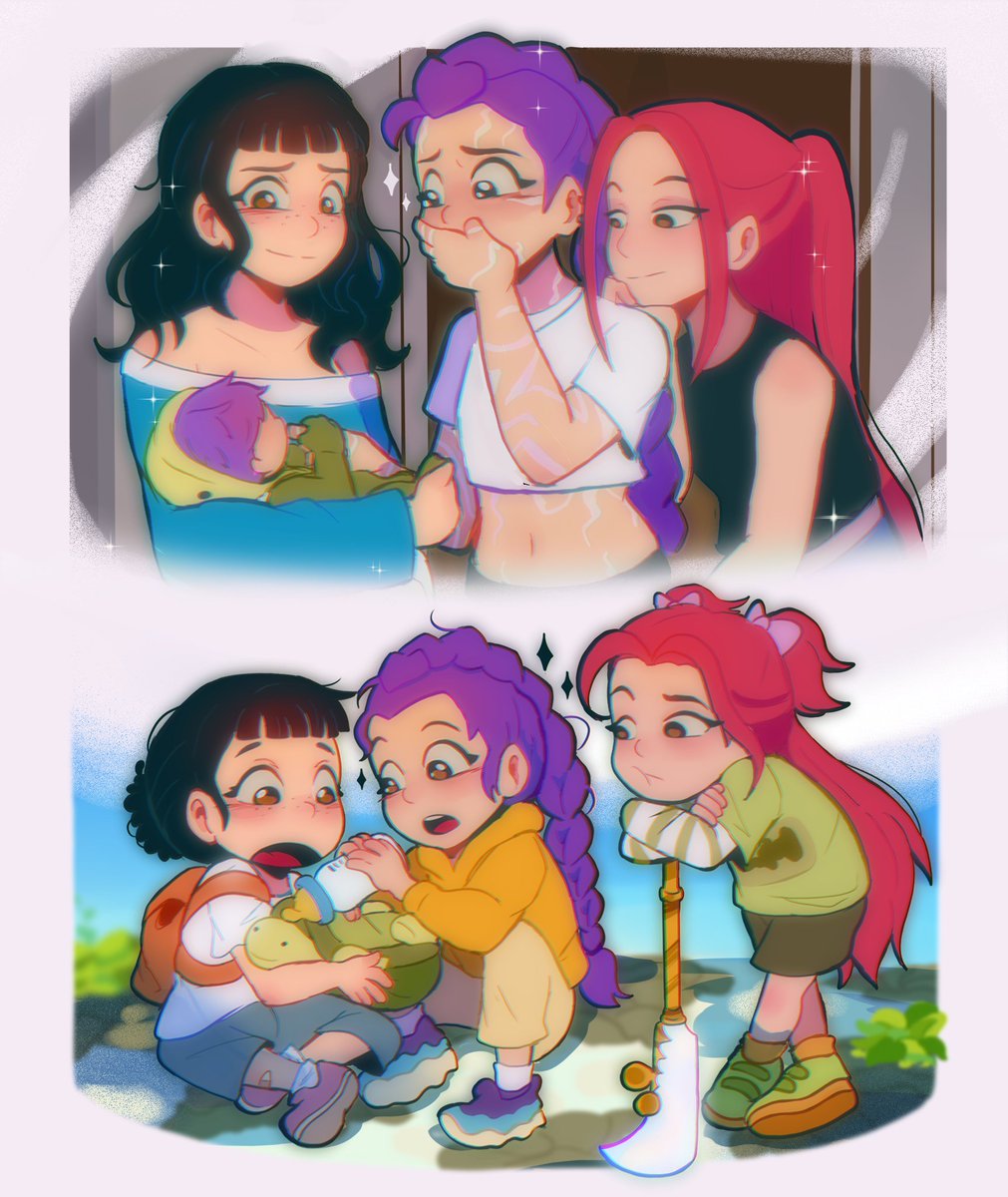 You have no idea how much I loved making this drawing, I just had to do it! I love you all so much ❤️✨️
#Zoerumi

#KpopDemomHunters #polytrix