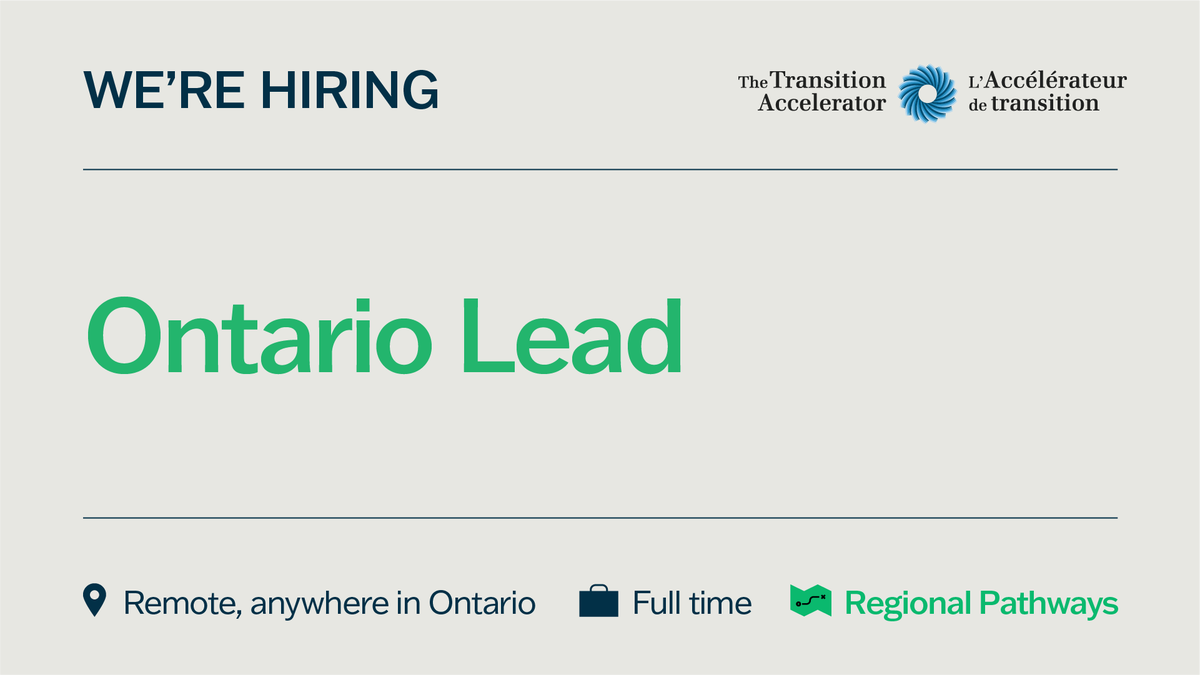 The Transition Accelerator tweet media