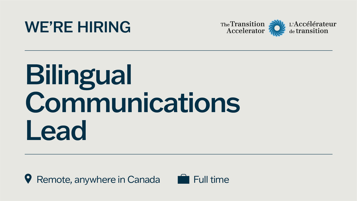 The Transition Accelerator tweet media