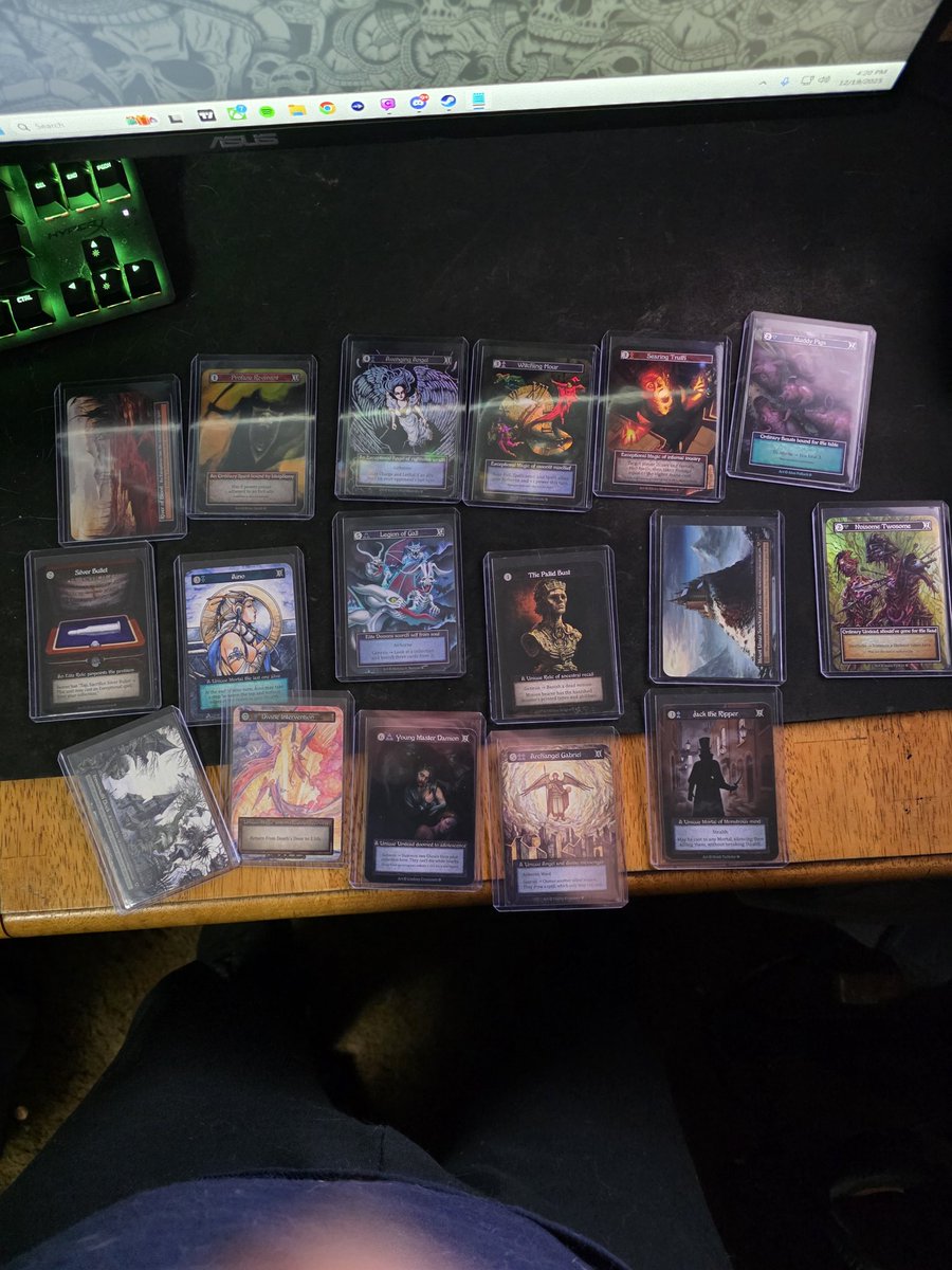 werdism's tweet image. My final Sorcery Gothic Booster Box for awhile! Not the worst but nothing insane! #Gothic #Sorcery #sorcerycontestedrealmtcg #collecting #mtg #pokemon