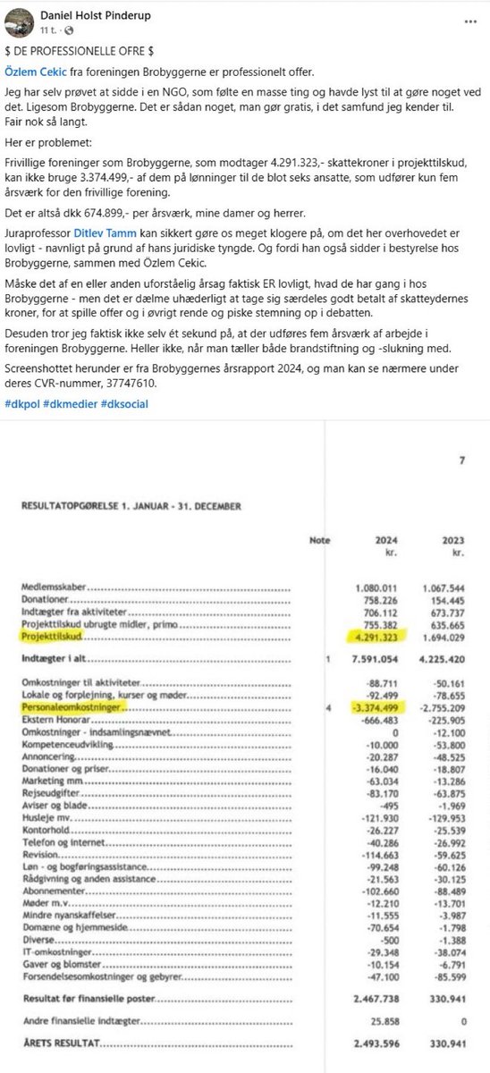 Jeg synes det er umoralsk, hvis <a href="/cekicozlem/">Özlem Sara Cekic</a> ikke vil offentliggøre, hvad foreningen i alt har udbetalt til hende.