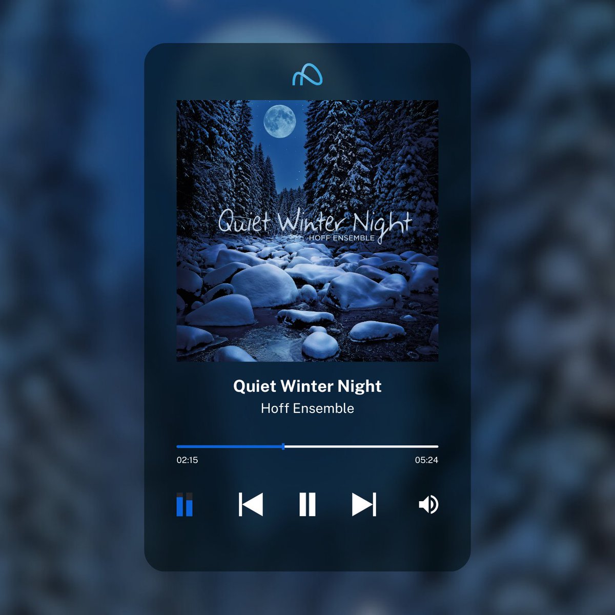 Jazz, Nordic melodies, and a killer bass solo. Quiet Winter Night