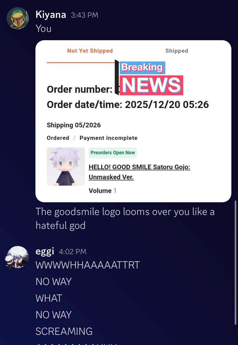 IM GOING TO EXPLODE AAAAAAA I WAS LITERALLY JUST STRESISNGNON HOW ID BE ABLE TO MAKE IT TO THE PRE ORDER DATE LOVE IS REAL