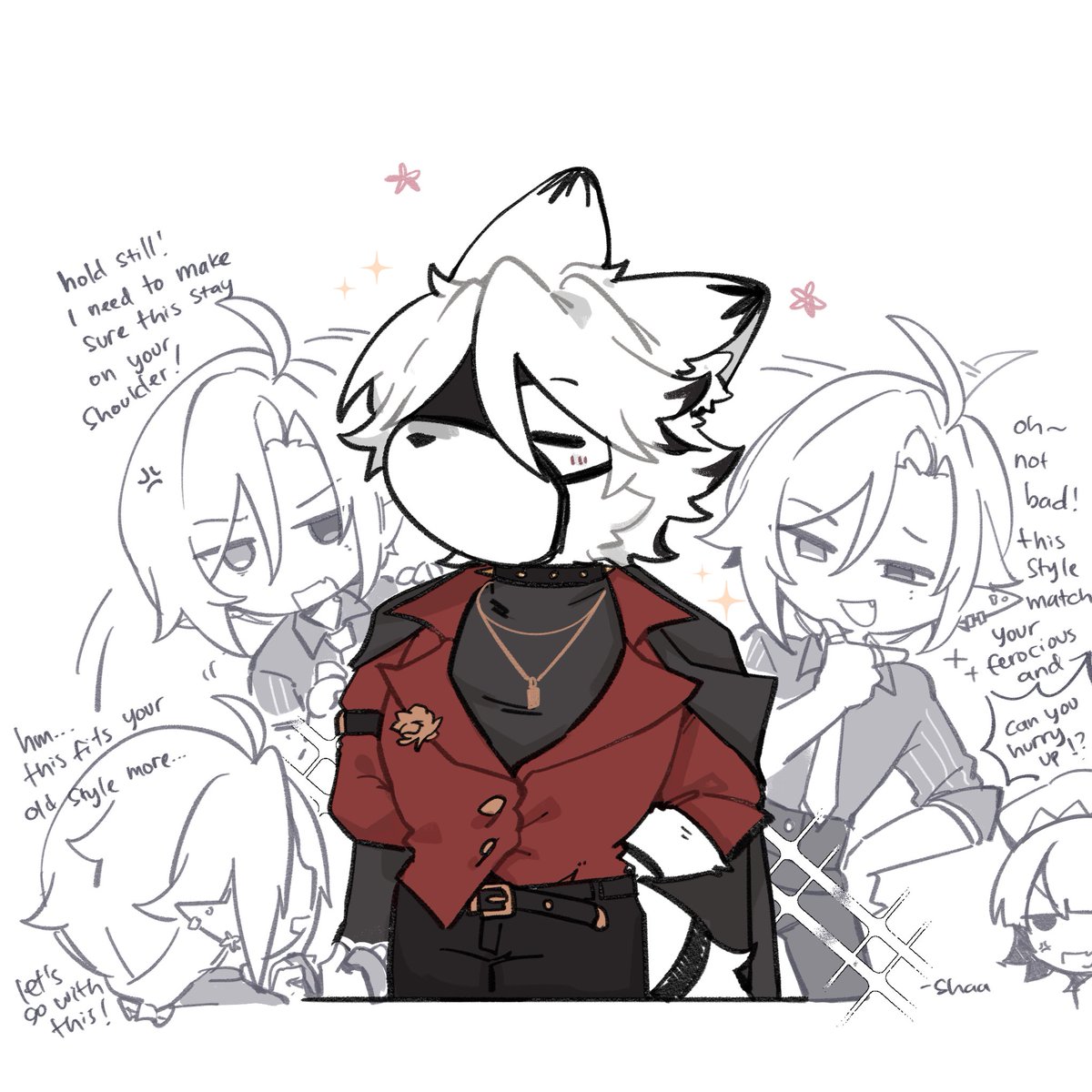 thank you hugo 🫡 #lycahugo