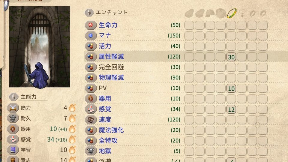洗礼者や亡霊系に虚無の環装備で魔法攻撃完全無効になるのなんかに使えないかなーって
あと物理も90％カット