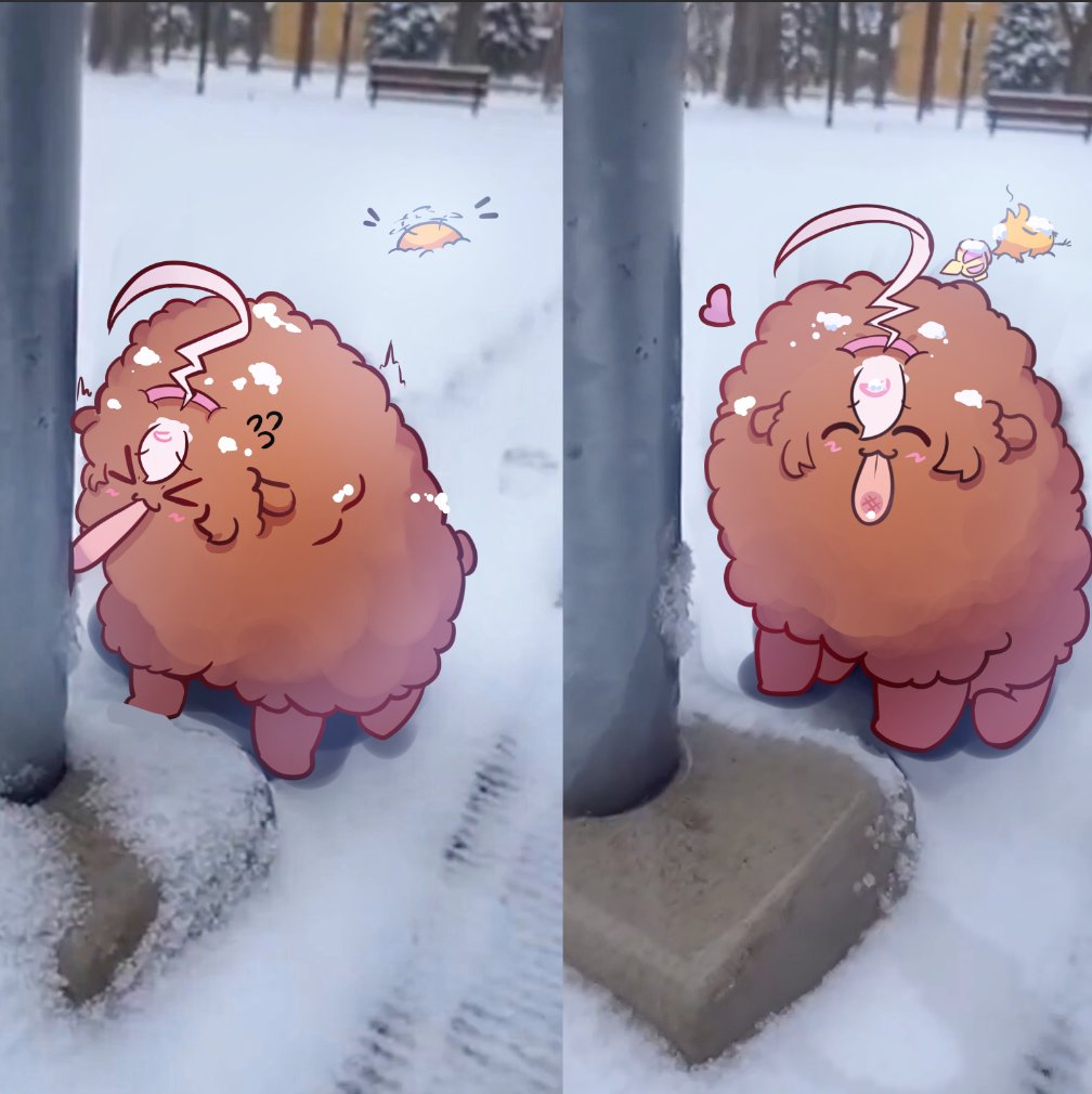 A_Wugi's tweet photo. Happy accidents ~ ❄️❄️❄️

#umamusume https://t.co/SZZ7AE3wvZ