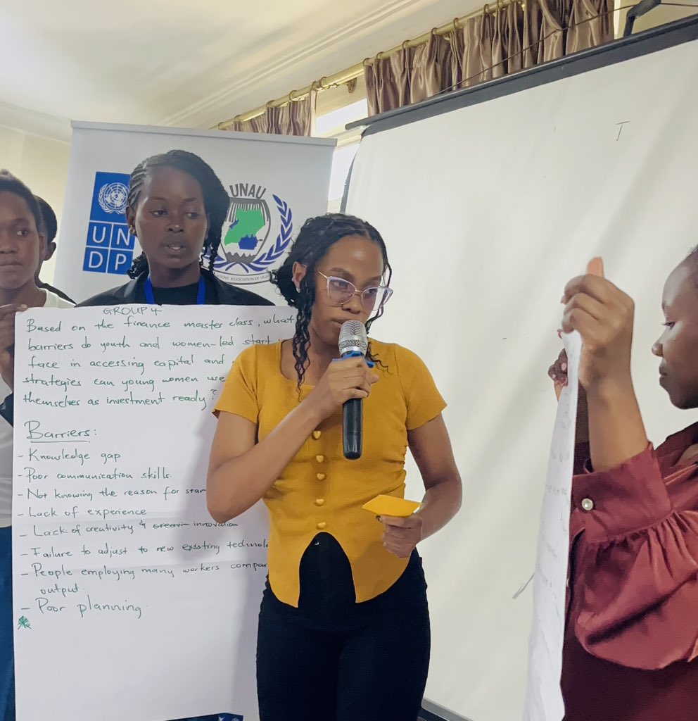 Bushra5B's tweet image. The future of innovation is incomplete without the voices of women. 🌍✨ Proud to support @UNDP in breaking barriers and closing the gender gap in STEM. When we empower women in science and tech, we unlock solutions for a more sustainable world. #WomenInSTEM @UNAUGANDA