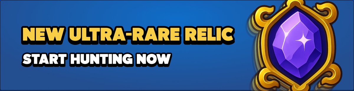 Hunting Relics have arrived in Honeyland! 🐝

Find these ultra-rare drops that bring real upside back to hunting and play a key role in what’s coming next 🔥

We're setting the stage for Universe 3 👀

Read the full breakdown below! 👇