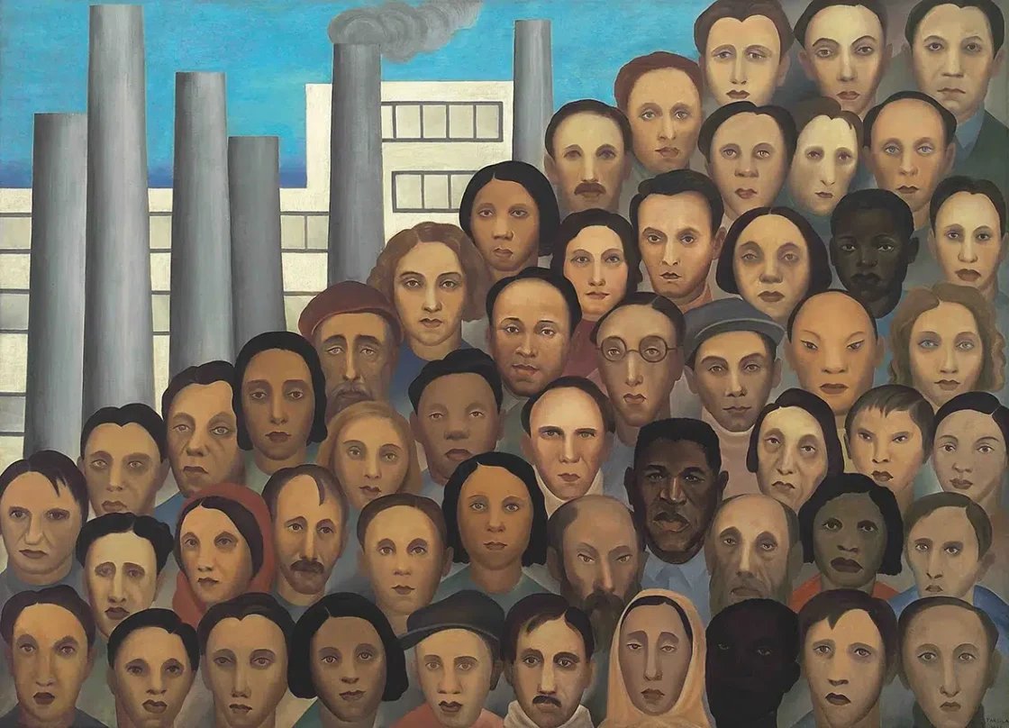 Simplesmente o melhor cartaz de O Agente Secreto que lançaram até agora!!! Belíssima homenagem à "Operários" da Tarsila do Amaral, destacando esse elenco maravilhoso e a "diversidade de rostos e sotaques" que o <a href="/kmendoncafilho/">Kleber Mendonça Filho</a> sempre comenta em entrevistas 💛