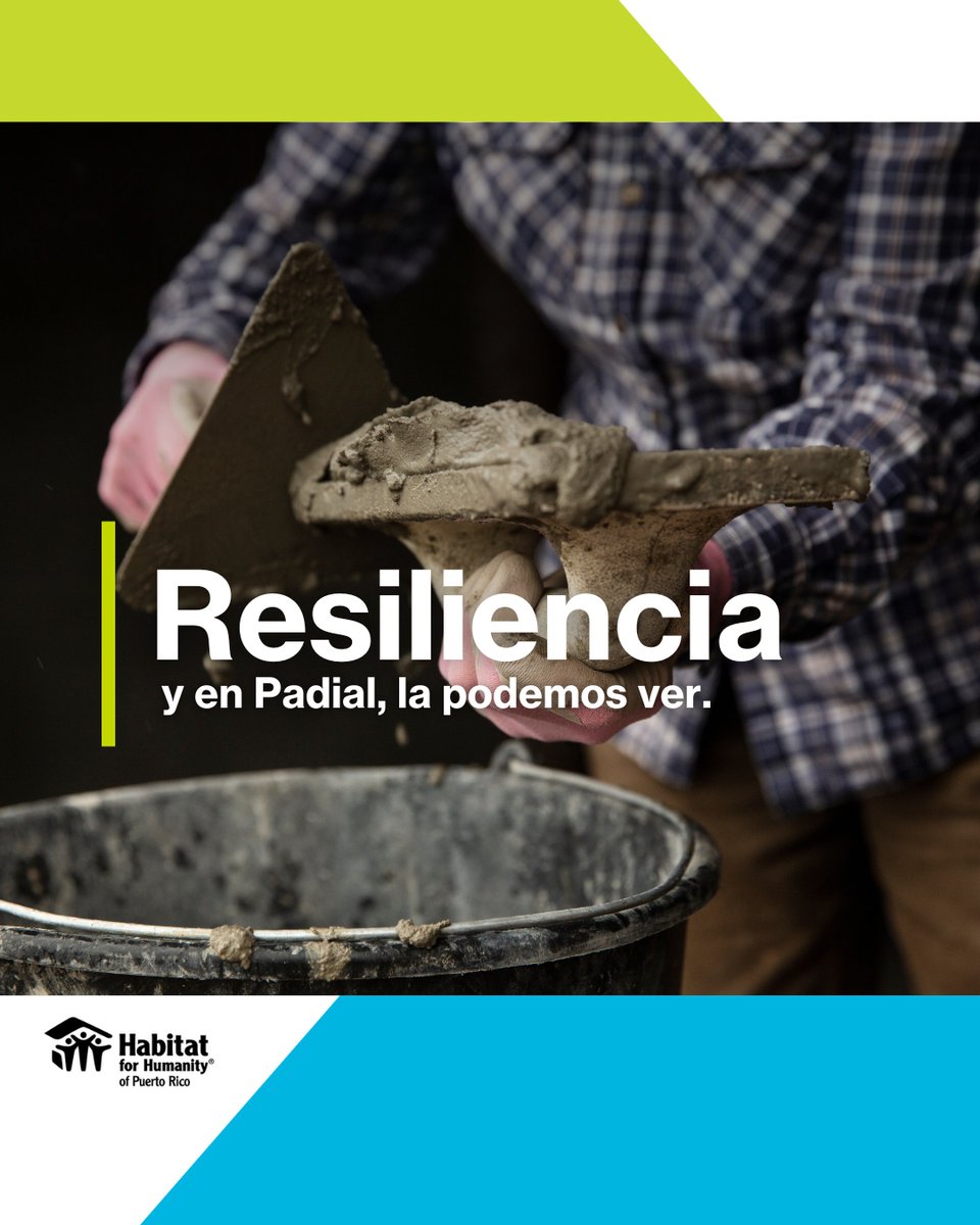 Día 8: Resiliencia
Padial es resiliencia colectiva.
En el 2026 seguimos construyendo comunidad. 🏡
..
Donar ➡️ bit.ly/48czexK 
#HabitatPR #12DíasDeImpacto